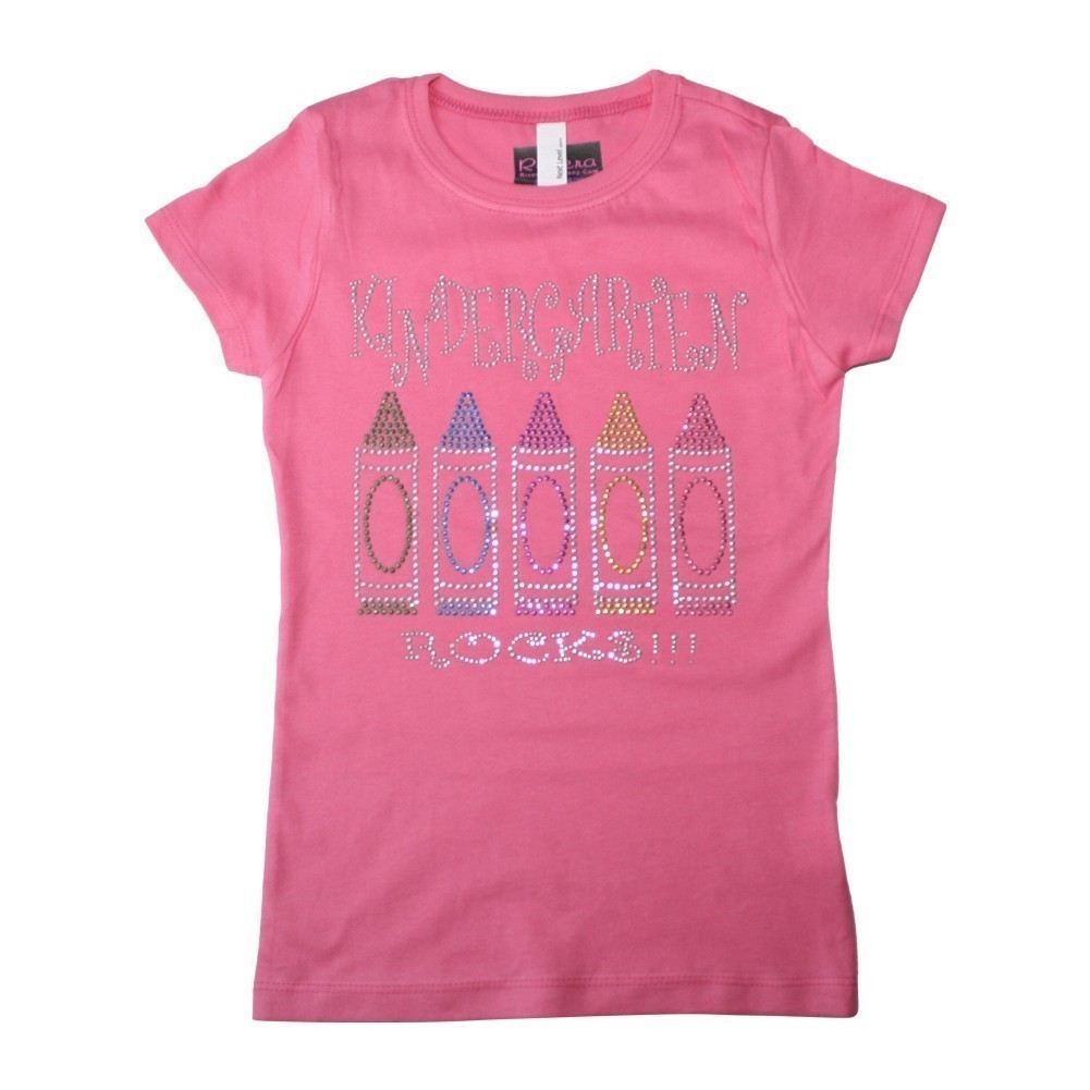 Children's Park Avenue - Little Girls Pink "Kindergarten ...