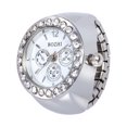 thumbnail image 1 of Estbridge Boutique  Three Eyes Elegant Ring Watch Roumin Unique Dial Quartz Analog Watch Cool Stretch Quartz Ring Watch Rose Gold, 1 of 6