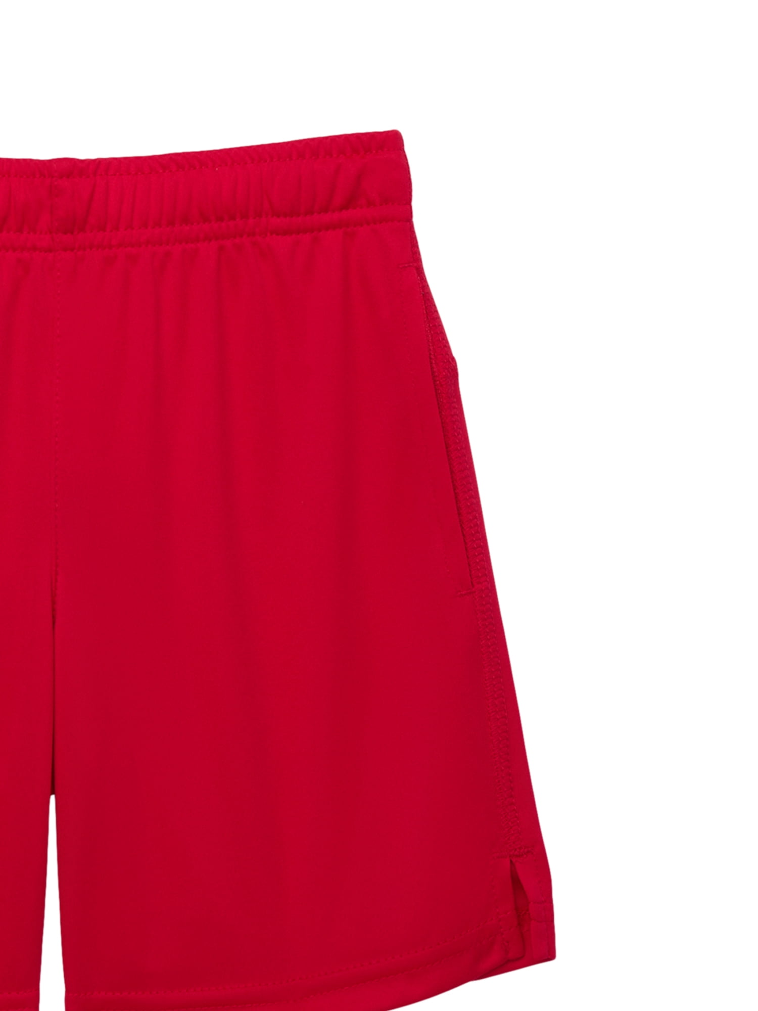 Athletic Works Boys Core Performance Shorts, 5-Pack, Sizes 4-18 & Husky