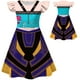 thumbnail image 1 of Moonsky Vestido de Huntrix con las cantantes de Dem0n Hunters, Rumi, Mira y Zoey. volantes y un bolso a juego. Perfecto disfraz de actuación o atuendo para el escenario.,Azul,110, 1 of 5