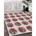 thumbnail image 3 of Ahgly Company Machine Washable Indoor Square Transitional Chestnut Brown Area Rugs, 9' Square, 3 of 7