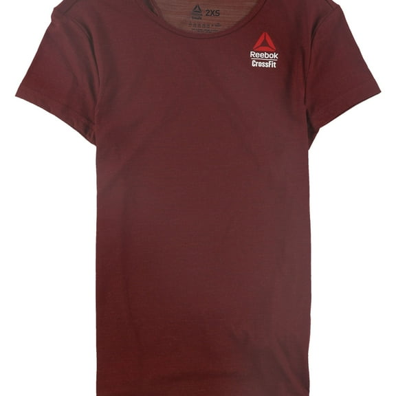 Reebok Womens CrossFit 2019 Graphic T-Shirt, Red, X-Small
