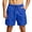 #0229-Blue, variant on Qiyinn Mens Cargo Shorts Elastic Waist Drawstring Lightweight Shorts Summer Hiking Casual Shorts with Pockets No Lining
