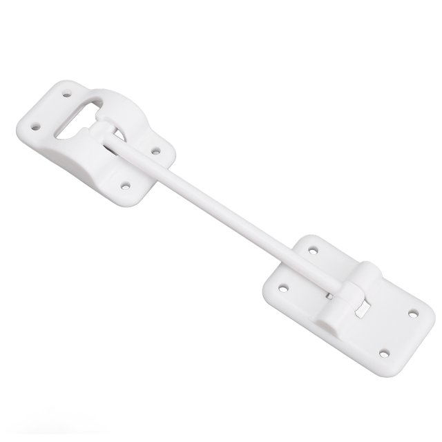 Entry Door Catch Bracket, Weather Resisting T Style Door Latch Holder ABS Material 4 Sets 6 Inch for RV Travel Trailer