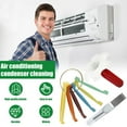 thumbnail image 3 of 3Pcs Air Conditioner Fin Cleaner Set Colorful Air Conditioner Cleaning Comb Portable Condenser Fin Straightener Different, 3 of 9