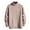 Khaki, variant on cfhntfmh Sweaters for Men Slim Warm Long Sleeve Cable Knitted Sweates Fall Winter Fashion High Neck Plain Pullover Tops