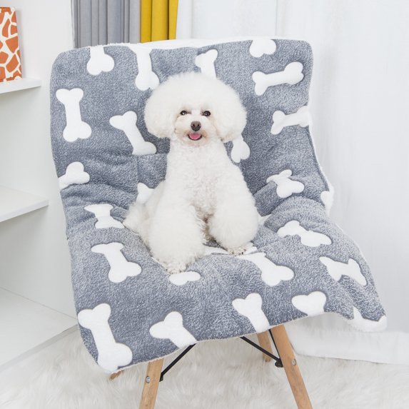 Pet Bed Mat, Thickened Cat And Dog Sleeping Pad, Warm Double-sided Blanket Kennel
