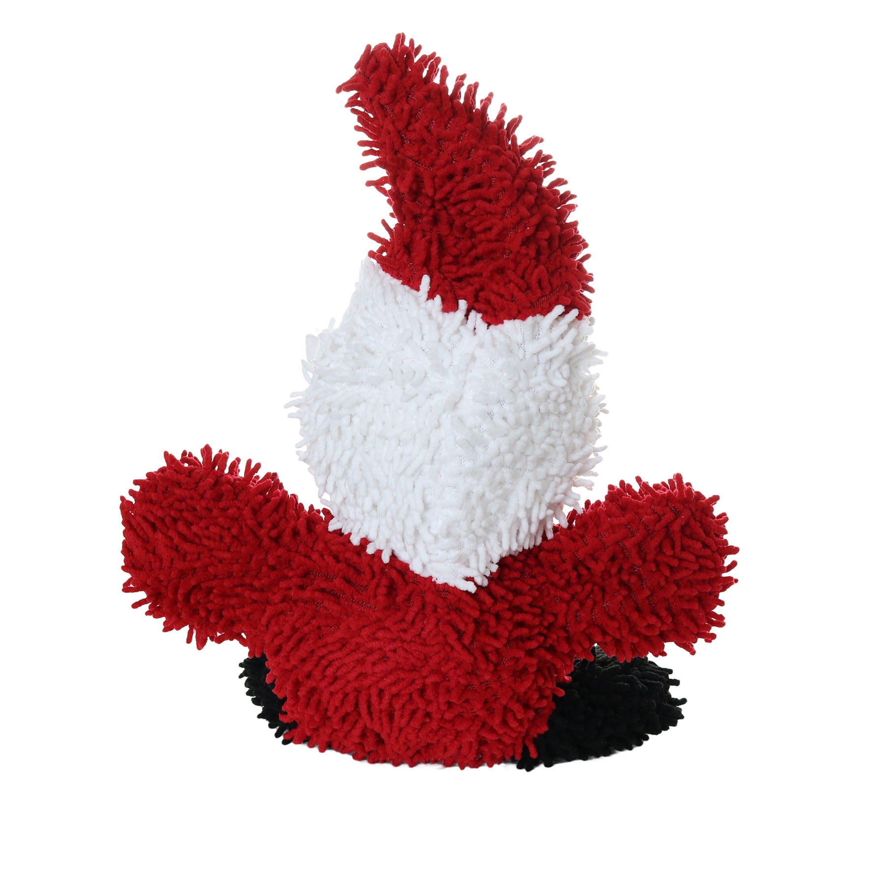 Mighty Microfiber Ball Santa, Christmas Durable Squeaky Dog Toy