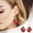G-B, variant on Kcodviy Funny Christmas Earrings Christmas Double Piercing Earrings Cute Women Earrings Cute Earrings for Christmas Ball Earrings