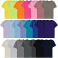 thumbnail image 3 of SOCKS'NBULK 60 Pack Men's Cotton Crew Neck Regular T-Shirts Bulk Short Sleeve Lightweight Tees Mix Colors (Men's T-Shirts Pack A, 3X-Large), 3 of 5