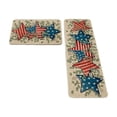 thumbnail image 2 of Patriotic 4th Of July Doormat Set USA Flag Star Non Slide Welcome Mat For Independence Day Front Door Entryway Decor, 2 of 6