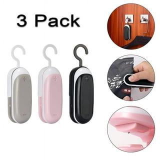 Mini Bag Sealer,Rechargeable Handheld Plastic Bag Resealer, 3 in 1