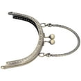 thumbnail image 3 of Purse Clasp Frame, DIY Making Supplies Purse Handle Coin Bag Handle Lock  For Coin Bag Making For Handbag For Purse, 3 of 8