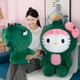 thumbnail image 2 of Peluche de dinosaurio de Hello Kitty Kawaii de gran tamaño de Sanrio de 65 cc, muñeco de anime para decoración de habitación, almohada para dormir, regalo para niños, 2 of 4