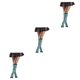 thumbnail image 2 of Sonducket 1 par de calcetines a rayas hasta la rodilla, medias únicas flexibles con apariencia de moda para disfraz de fiesta, rayas verdes y Type1 NO1, 2 of 6