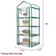 thumbnail image 2 of Cubierta de repuesto para invernadero con cremallera enrollable de 4 niveles, cubierta transparente grande de invernadero de Pvc para jardinería Pl, 2 of 5
