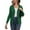 Dark Green, variant on VERABENDI Womens Button Down Cardigan Sweaters Open Front Long Sleeve Lightweight Knit Outwear Coats (S-2XL)