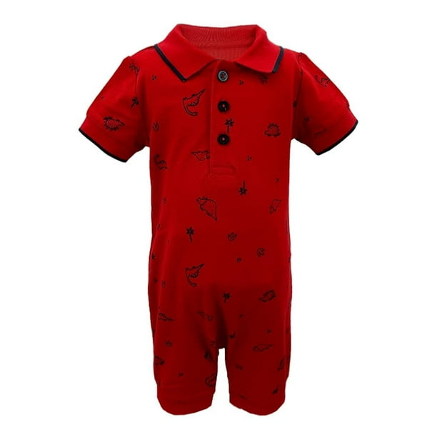 Mono George Tipo Polo para Bebo con Estampado