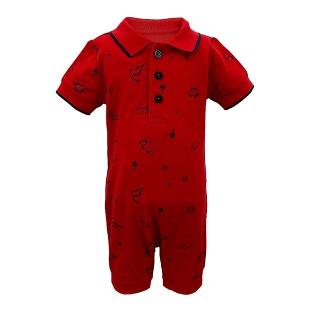 Mono George Tipo Polo para Bebo con Estampado