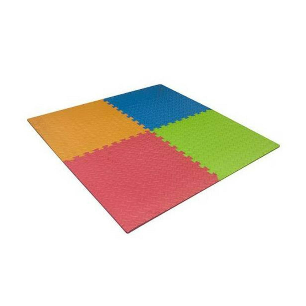 Interlocking Exercise Mat in Multicolor
