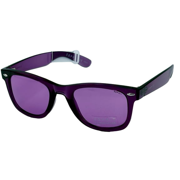 Esprit Womens Sunglass Purple Square Plastic, Purplet Lens ET39123 577