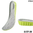 thumbnail image 3 of Height-increasing Insoles Soft Breathable Insoles Shock-absorbing Invisible Unisex R4r8, 3 of 4