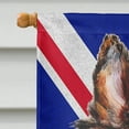 thumbnail image 3 of Carolines Treasures SC9893CHF Collie With English Union Jack British Flag Flag Canvas House Size, 3 of 4