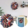 thumbnail image 4 of Independence Day, Independence Day Wreath Home Decor Simulation Plant Wreath, 4 of 7
