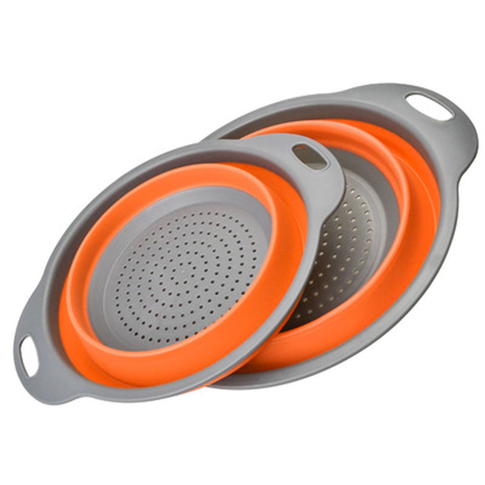 Foldable Silicone Colander Fruit Vegetable Washing Strainer Basket Kitchen tools Foldable Silicone Colander Fruit Vegetable Washing Strainer Basket Kitchen tools
