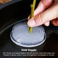 thumbnail image 4 of Arranger 4PCS Flower Pin Holder Transparent Plastic Flower Fixed Tool Floral Pin With Sucker Base, 4 of 8