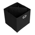 thumbnail image 5 of Foldable Fabric Storage Bins Set of 6 Cubby Cubes with Handles Polyester & Fiberboard Storage Box, 5 of 10