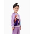 thumbnail image 3 of Chaqueta Disney Frozen Anna Girl Varsity Bomber, color morado, 5-6 años, 3 of 8
