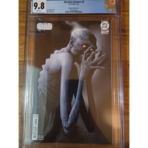 Absolute Batman #8 - CGC 9.8 Comic Book