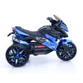 thumbnail image 7 of Taoruifang blue 12V Kids Motorcycle Battery Powered Ride-On with PU Seat & Training Wheels for Ages 3-6, 7 of 7