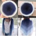 thumbnail image 1 of 250g Wool Mixed Strands Gradient Color Hand-wound Crochet Shawl Blanket DIY Autumn/winter Hand-knitted Scarf Sweater Wool Thread, 1 of 7