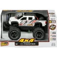 thumbnail image 4 of New Bright (1:16) Battery Remote Control Nissan Frontier 4x4 White Truck, 1688U-8H Child, 4 of 9