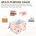 thumbnail image 6 of Yayeee Collapsible Cube Storage Bin with Lid Fabric Closet Decorative Basket with Handles, Cute Cartoon Halloween, 6 of 7