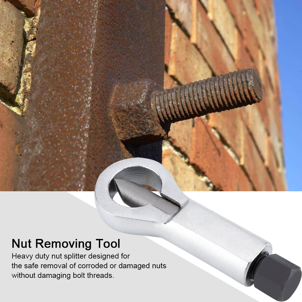 2pc Nut Splitter Set Tool Remove Broken Corroded Split Stuck Damaged Nuts 2-22mm 
