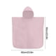 thumbnail image 3 of Toalla de Playa para Cambiarse, Albornoz de Secado Rápido con Capucha para Traje de Neopreno | Poliéster Rosa, 60 X 60 Cm | Surf, Natación, Baño | Regalo Ideal para Surfistas de 5 a 13 Años, 3 of 6