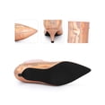 thumbnail image 2 of BLISSFUL STEP Pointed Toe Zipper Kitten Heels Ankle Boots for Women, 2 of 5