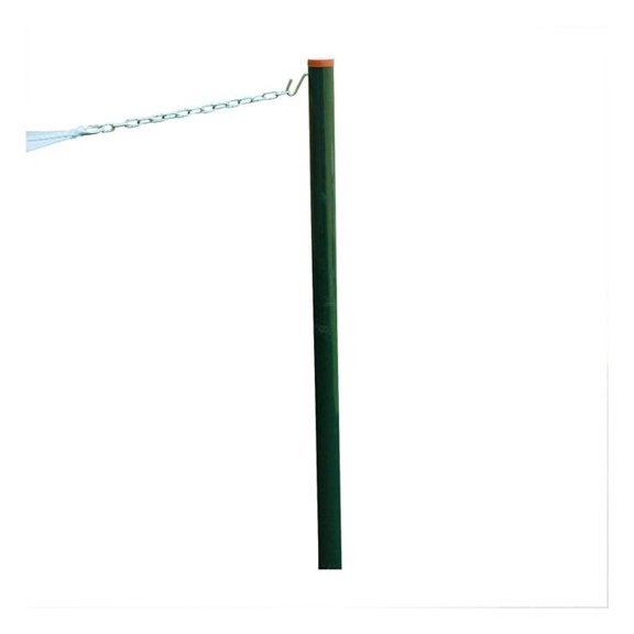 Algoma Net Hammock Stand - Removable In-Ground Post - Green - Single Tree Hammock Support - Durable Steel Construction - Easy Storage & Lawn Care