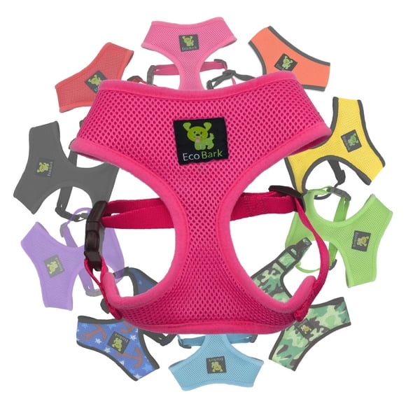 Arnés para perro EcoBark Max Comfort sin tirones, fucsia
