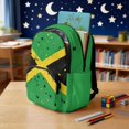 thumbnail image 3 of Bulopur Jamaica Flag Kids School Backpack Set 4 Pcs Breathable Lightweight Kids School Bag with Lunch Box, Pencil Case and Water Bottle Cover for Kids, 3 of 7