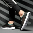 thumbnail image 3 of Fashion Sneakers for Men Breathable Mesh Athletic Running Sports Shoes Lightweight Casual Walking Shoes Comfortable Gym Shoes, 3 of 5