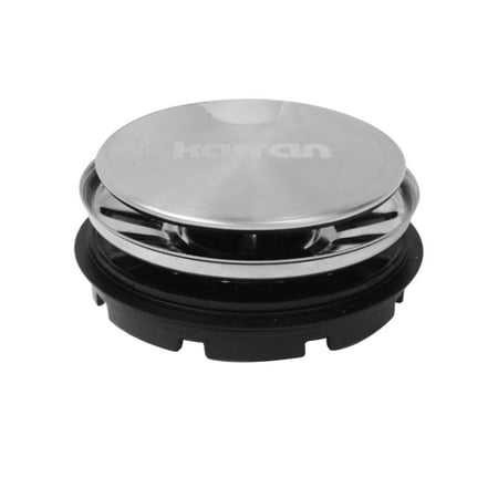 Karran L-2DF 4-1/2 in. Kitchen Sink Decorative Disposal Flange in Stainless Steel