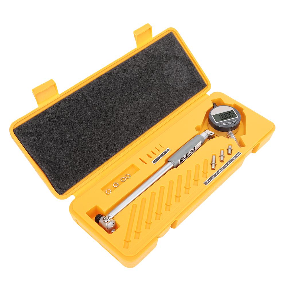 Tebru Dial Indicator,Dial Gauge,Digital Dial Bore Gauge Stainless Steel