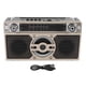 thumbnail image 2 of Radio Portable AM ​​​​FM, Altavoz 4 En 1 Bluetooth, Con Batería, Carga Tipo C, Recepción Transparente De FM, Tiempo De Juego De 18 Horas, Portátil Para Viajes, Jardín, Baño, 2 of 7