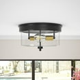 thumbnail image 4 of Aiwen 2-Light Flush Mount Ceiling Lamp Modern Farmhouse Light Fixture for Kitchen Living Room Foyer, 4 of 10