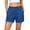 Navy, variant on Gamivast Shorts for Women Elastic Waist Soft Stretch Lightweight Shorts with Patch Pockets Relaxed Fit Gym Workout Lounge Travel Summer Bottoms Gray L