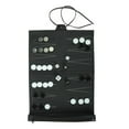 thumbnail image 4 of Classic Portable Travel Recreational PU Leather Roll Tournament Backgammon, 4 of 8